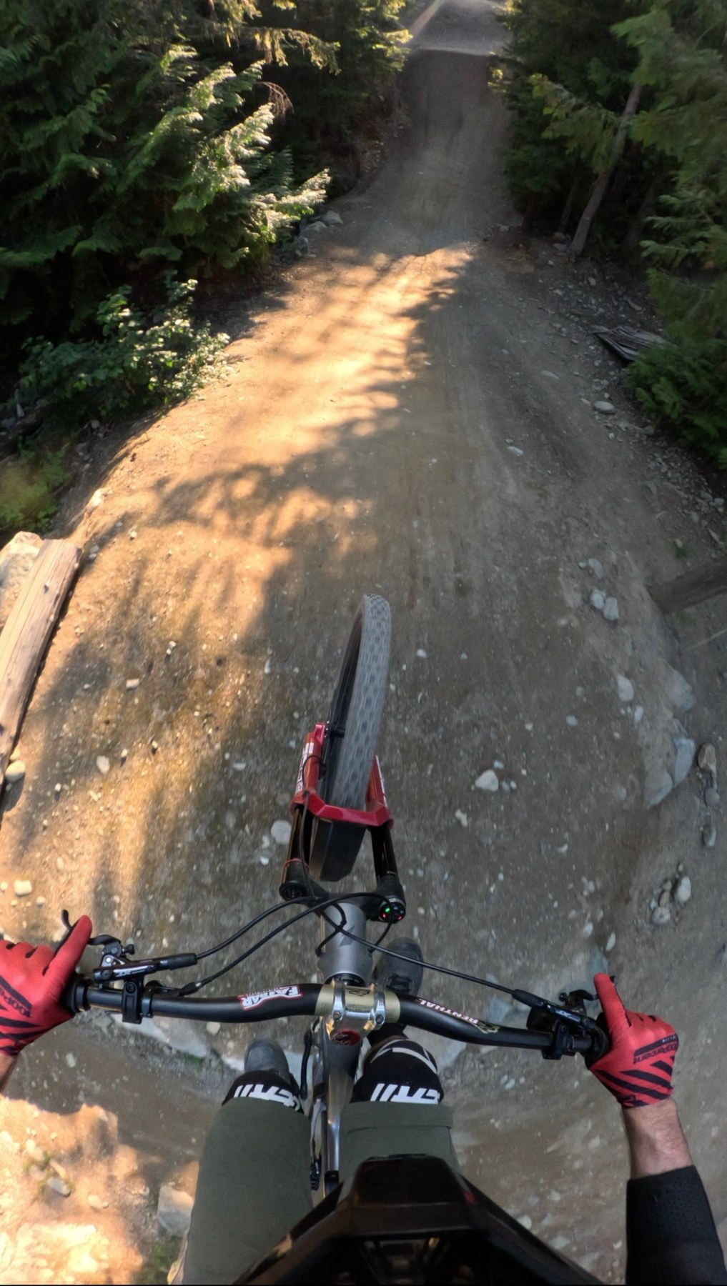 RockShox Flight Attendant at Whistler Bike Park Dirt Merchant